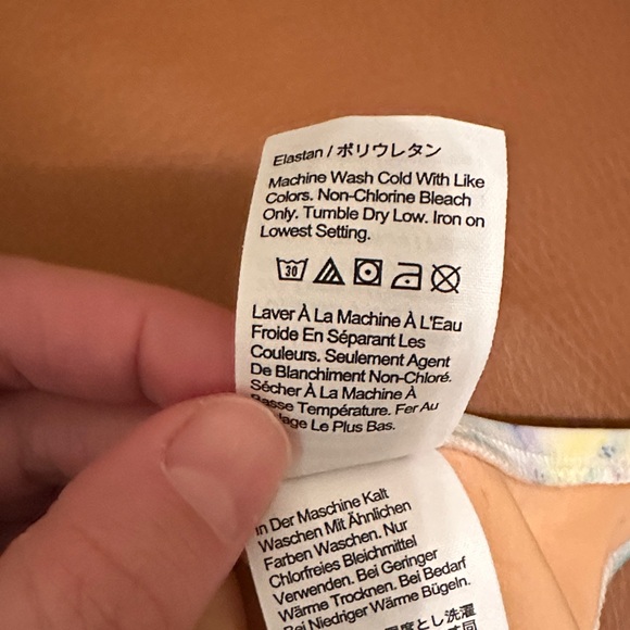 Crewcuts NWT One Shoulder Tie-Dye Swimsuit - Picture 7 of 7